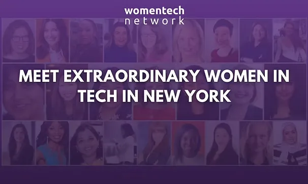 Image of womentech network "meet extraordinary women in tech in new york"