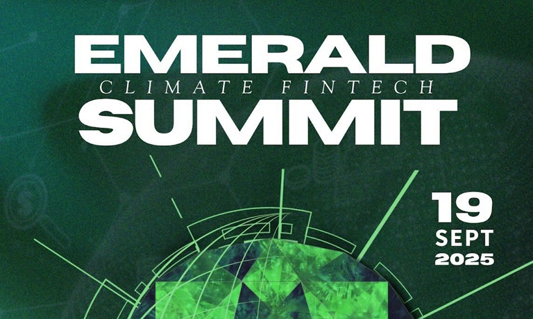 Promotional visual Emerald Summit 2025 launch simple – Bhuvas Impact Global