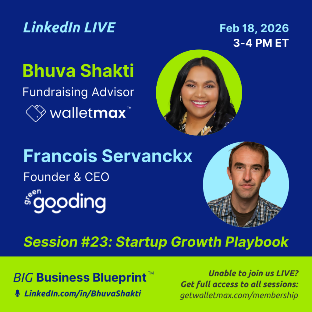 Cover of February 18 2026 episode of BIG Business Blueprint AMA Sessions with Francois Servranckx