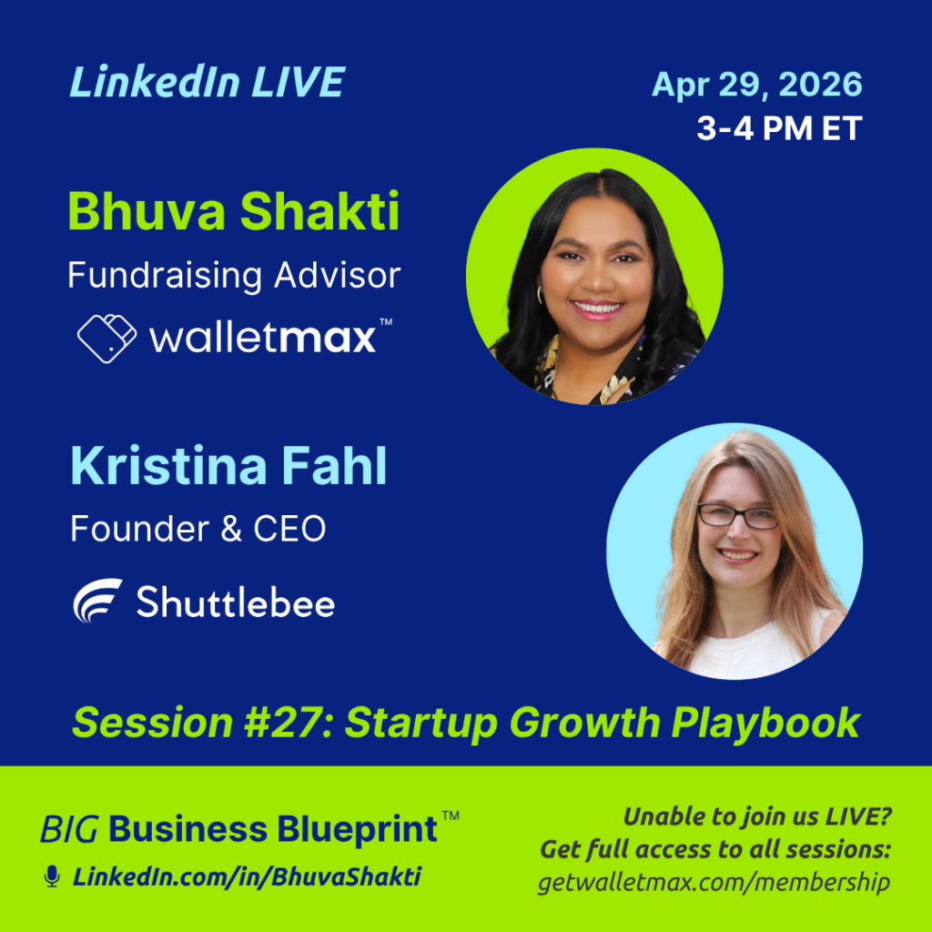 Cover of April 29 2026 episode of BIG Business Blueprint AMA Sessions with Kristina Fahl