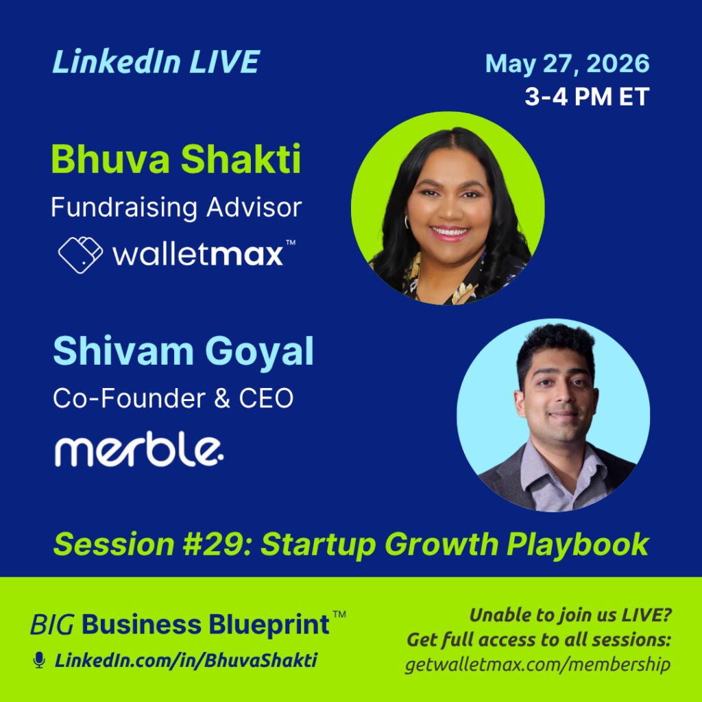Cover of May 20 2026 episode of BIG Business Blueprint AMA Sessions with Shivam Goyal